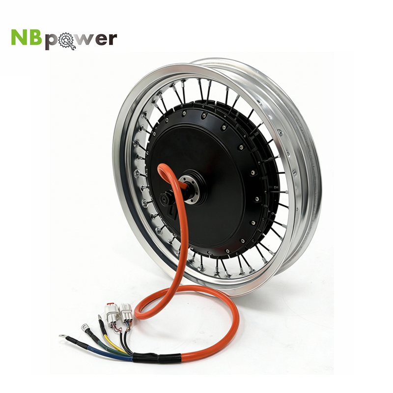72V 8000W Brushless Hub Motor - Colorido 17x3.0 nbpower/qs v3 273 40h