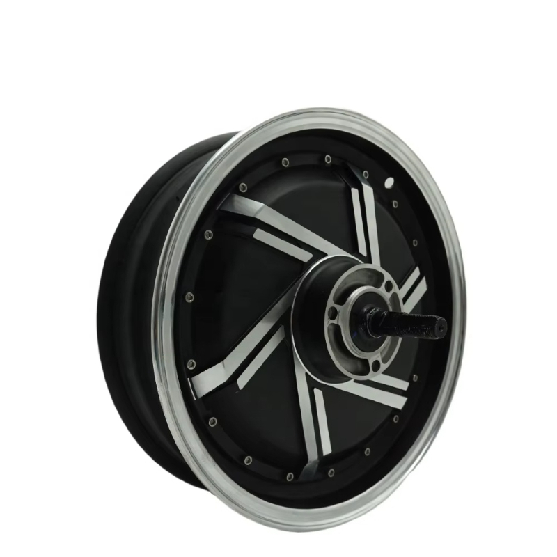 72V 8000W Brushless Hub Motor - 13x3.5 Polegada 8000w 72v 120kph motocicleta
