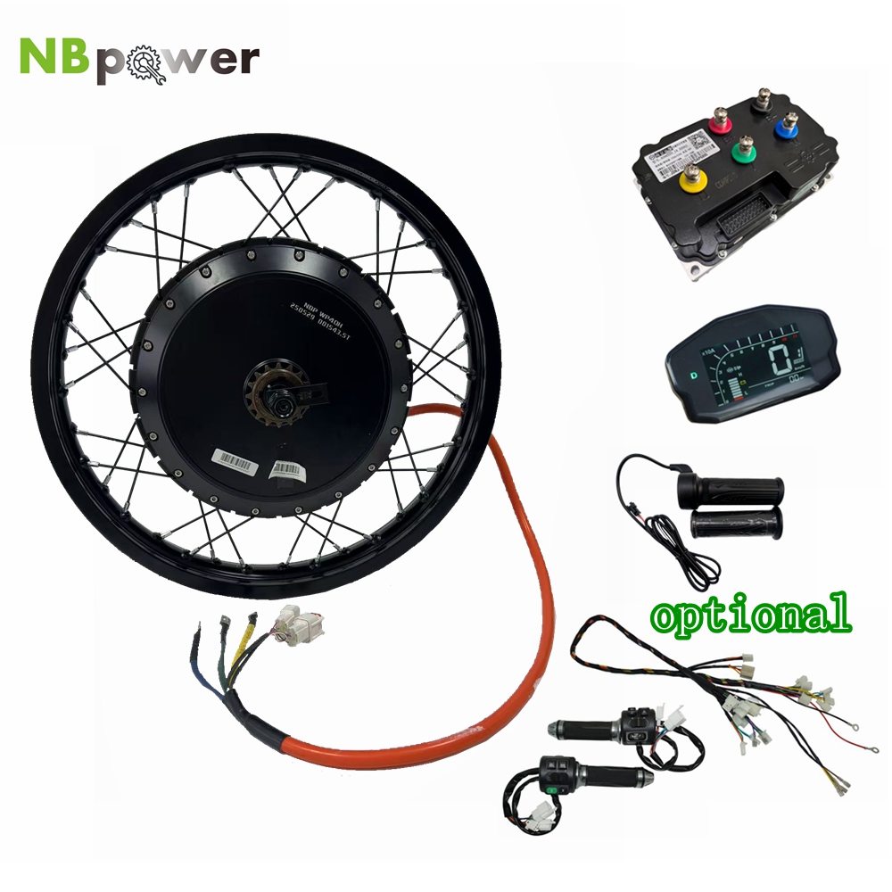 72V 8000W Brushless Hub Motor - Kit de Bicicleta Elétrica NBpower/QS273 V3