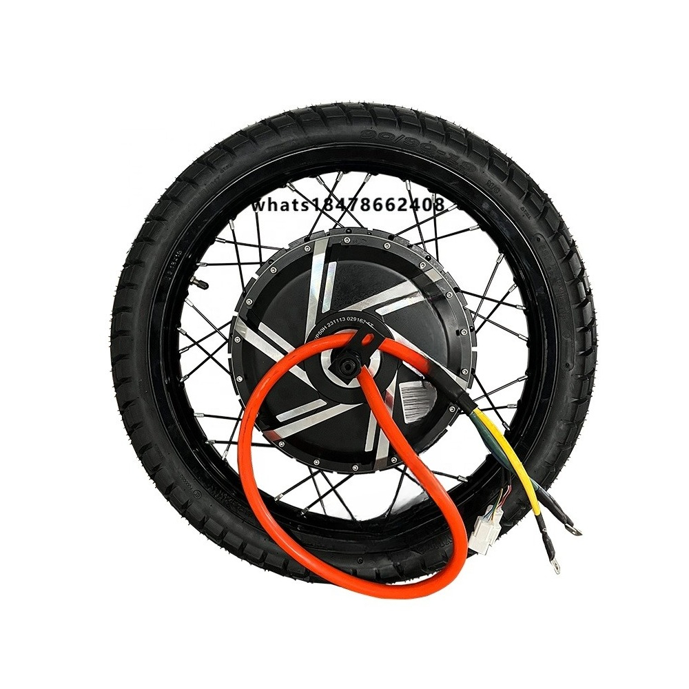 12000W Electric Motorcycle Hub Motor - Kit de Motor para Moto Elétrica