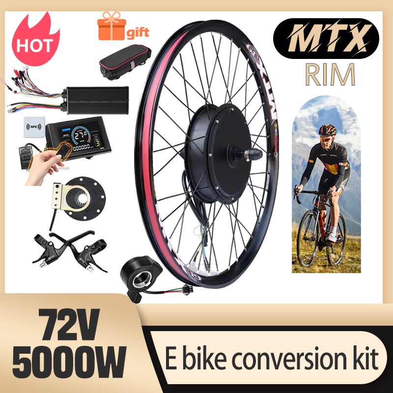 5000W Hub Motor Kit 72V - Kit de conversão de bicicleta mtx39