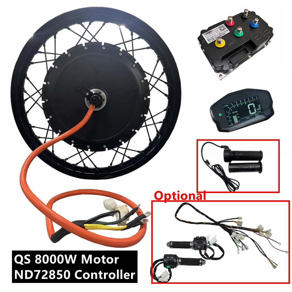 Kit de Bicicleta Elétrica NBpo - 72V 8000W Brushless Hub Motor avaliação e preço