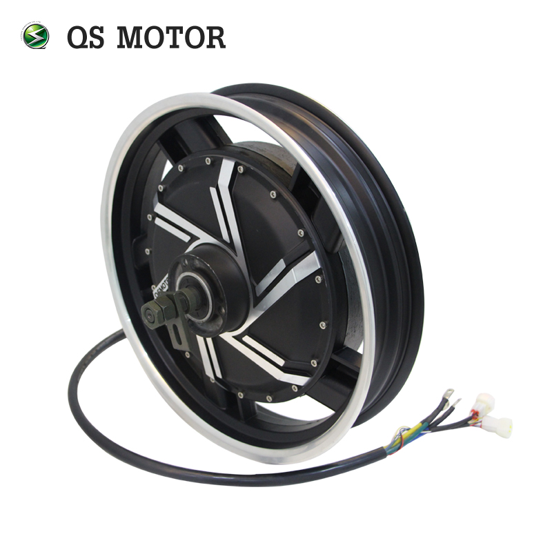 Motor Elétrico Brushless QSMOT - 17 Inch Motorcycle Rim Hub Motor 72V avaliação e preço