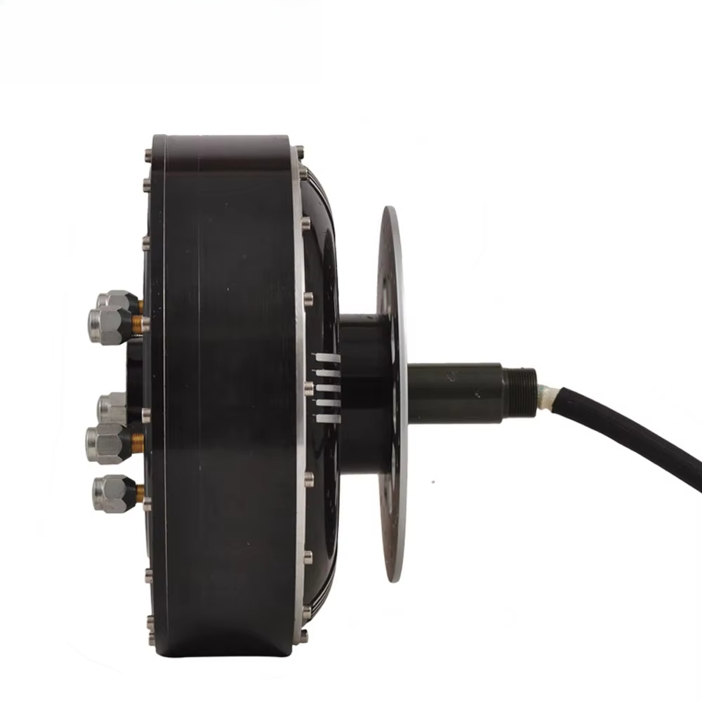 QSMOTOR 8000W 273 50H V3 72V 9 - 72V 8000W Brushless Hub Motor avaliação e preço